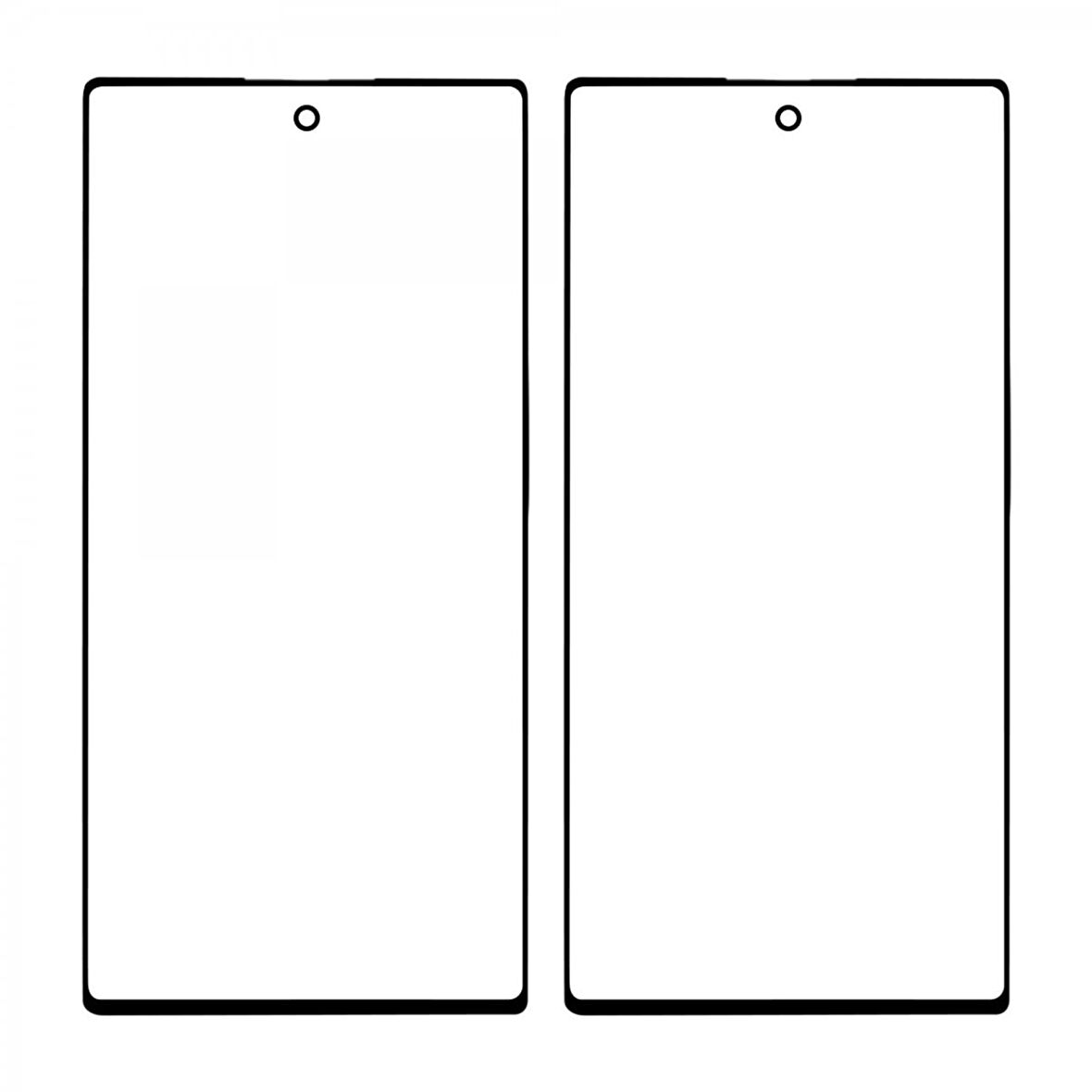 Teknonet Samsung Galaxy Note 10 Uyumlu Dokunmatik Lens + Oca VR-19496