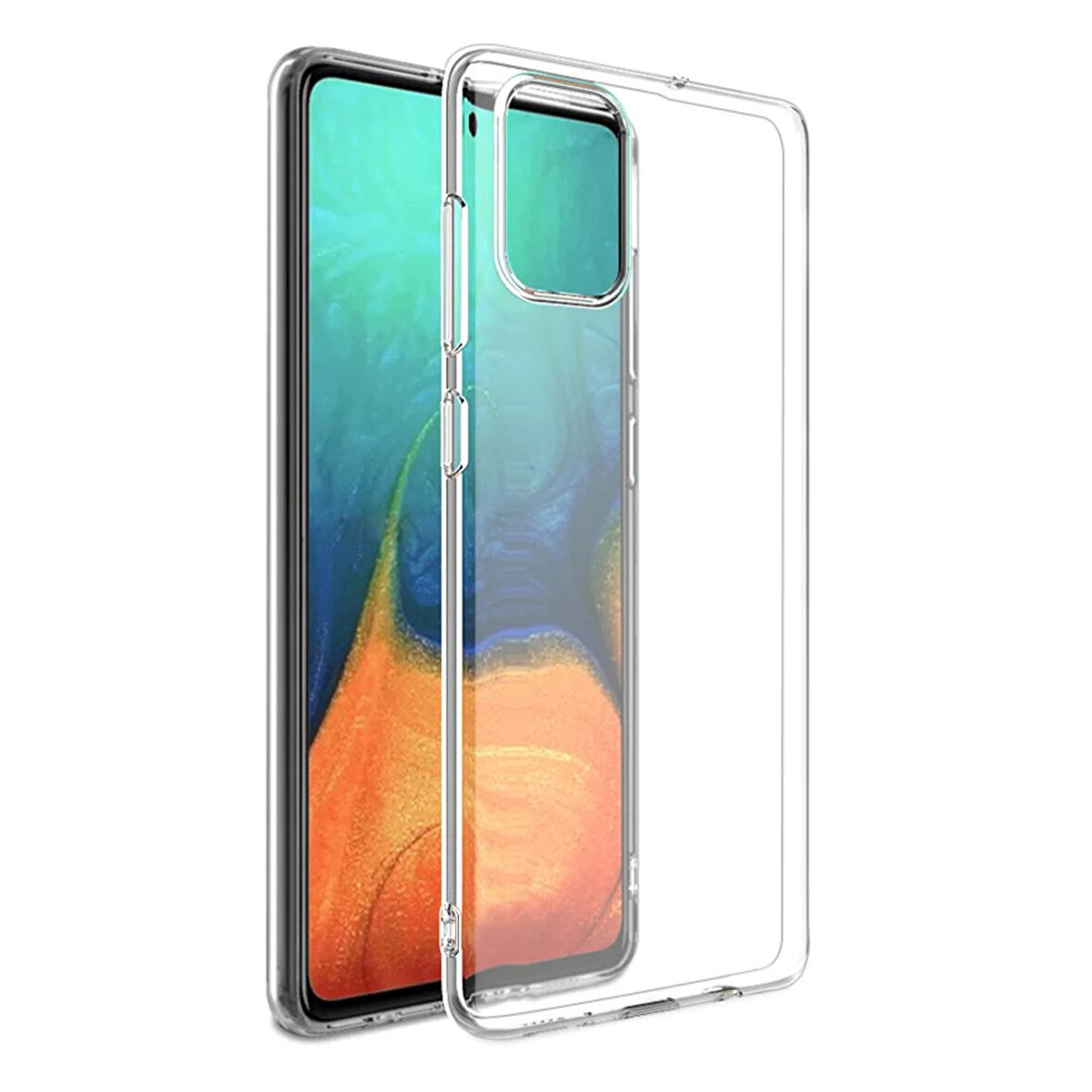 Samsung Galaxy A31 Lux Seri Premium Şeffaf Silikon Kılıf