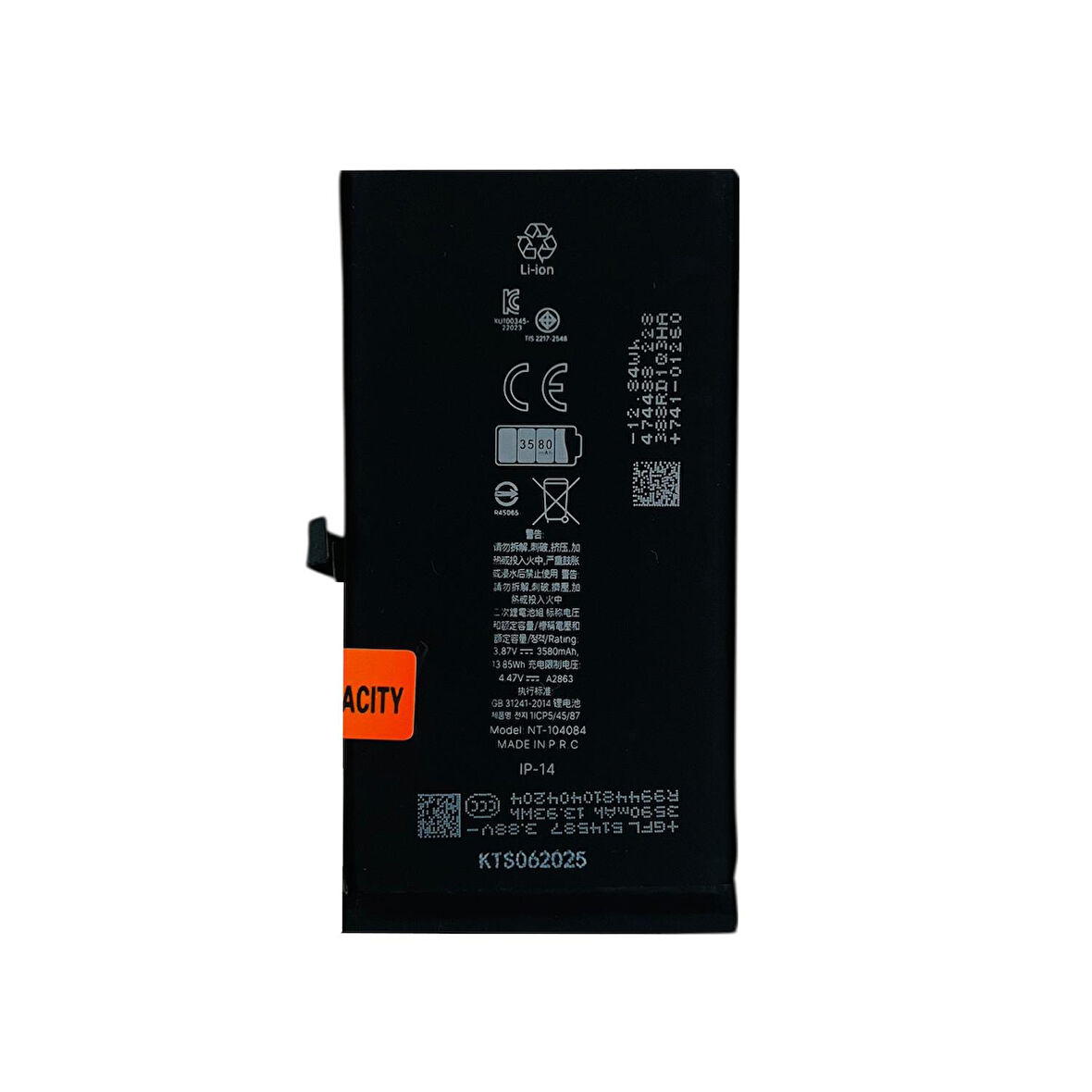 Teknonet Apple iPhone 8 Plus Uyumlu Nettech 3400 mAh Batarya NT-32409