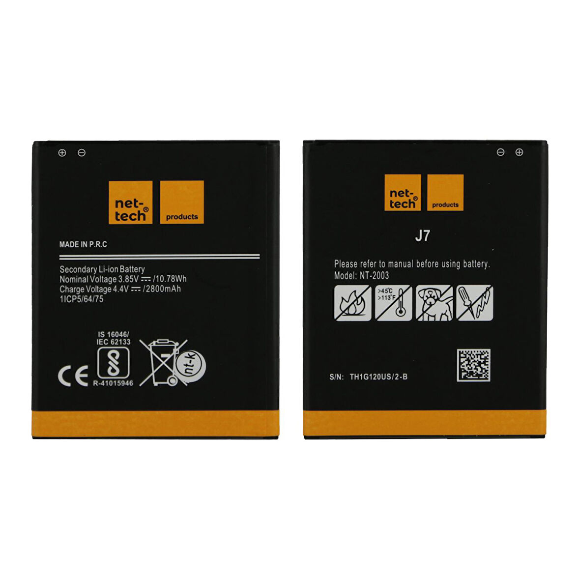 Teknonet Samsung Galaxy J700 J7 Uyumlu Nettech 2800 MAh Batarya NT-32412