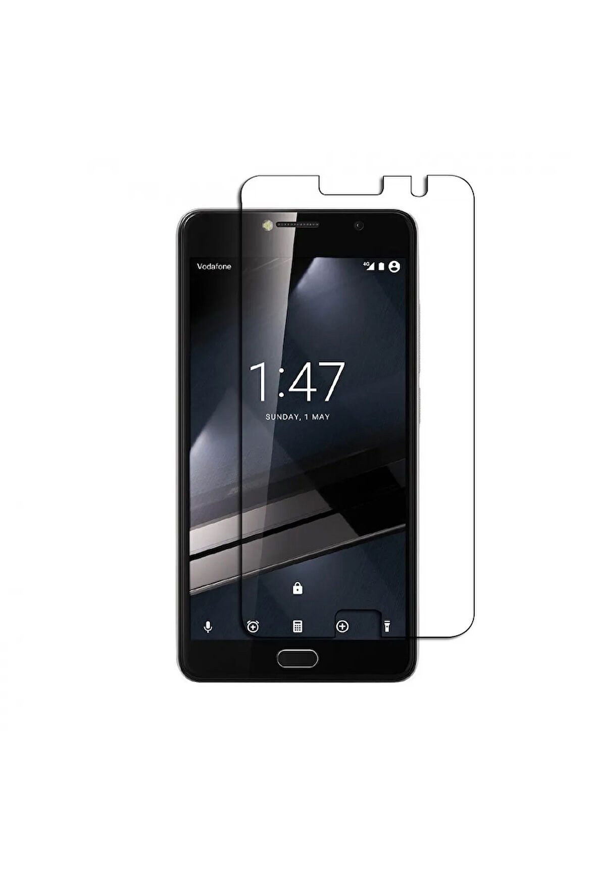 Vodafone Smart 7 Uyumlu Ön Koruma Cam Ekran Koruyucu