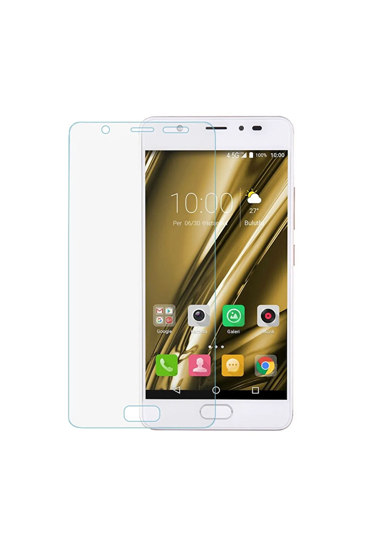 Casper Via P1 Uyumlu Ön Koruma Cam Ekran Koruyucu