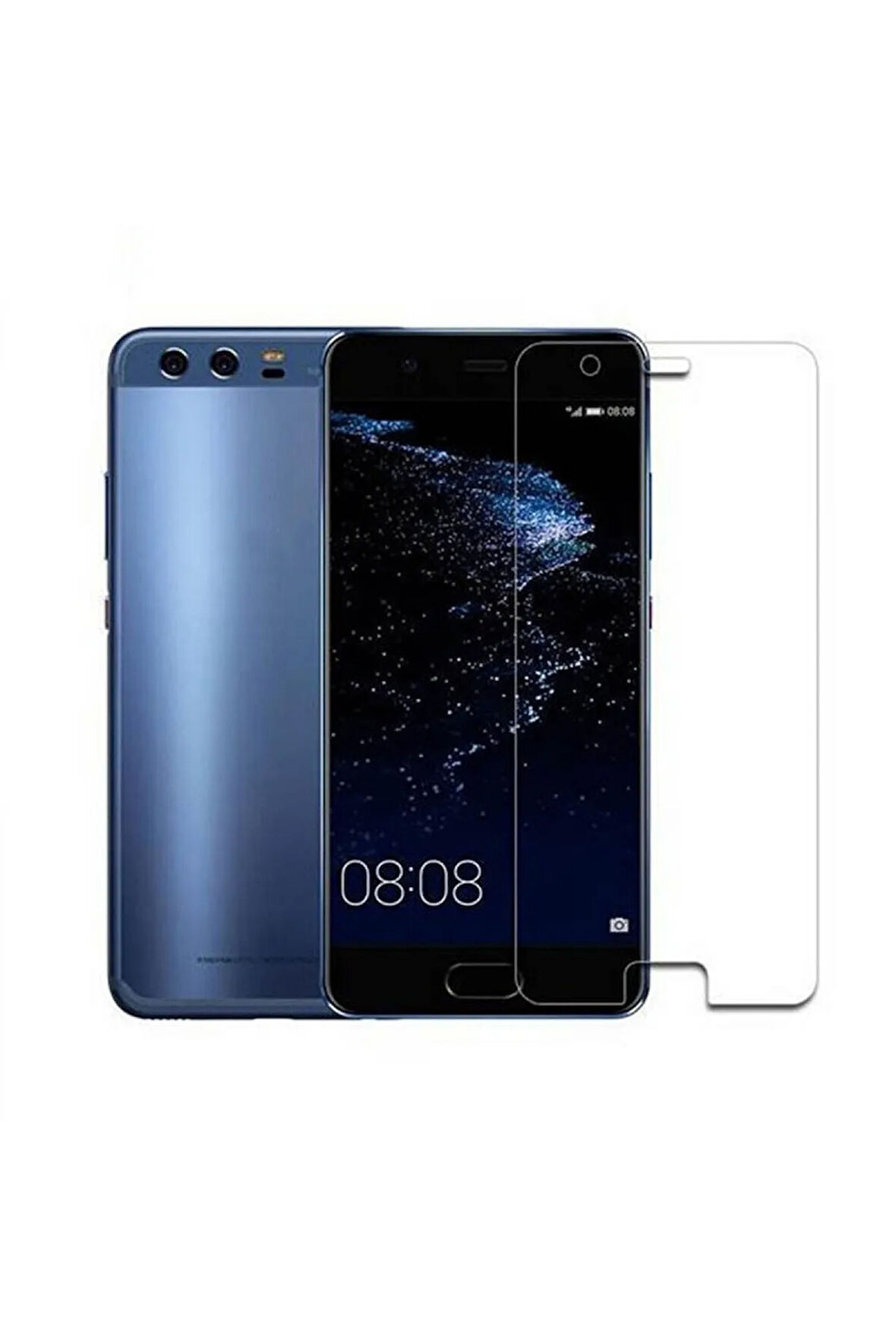 Huawei P10 Plus Uyumlu Ön Koruma Cam Ekran Koruyucu