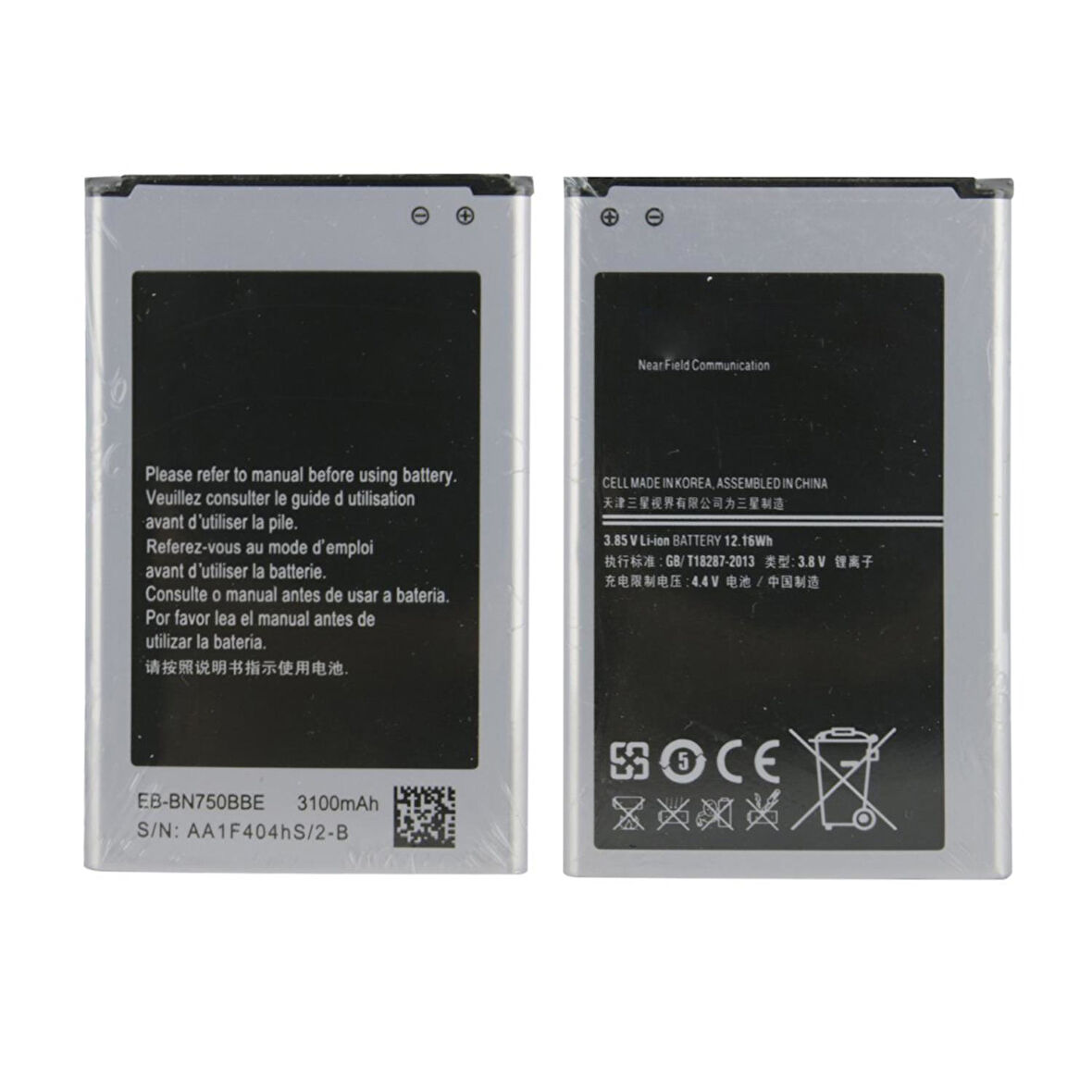 Teknonet Samsung Galaxy N7500 Note 3 Neo Uyumlu Samsung EB-BN750BBE 3100 MAh Batarya NT-3758