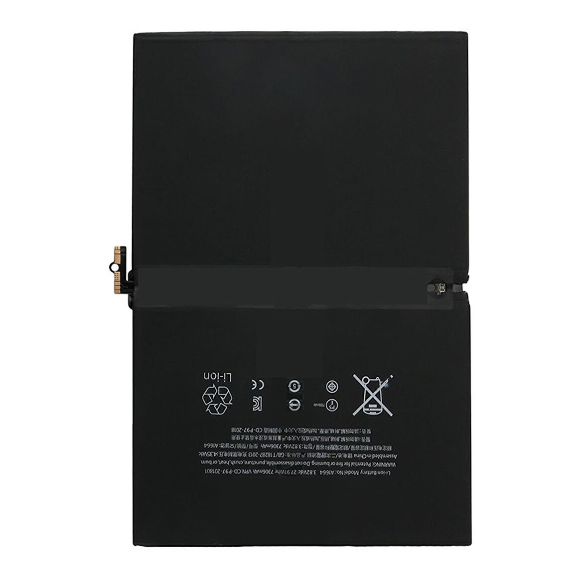 Teknonet Apple iPad 7. Nesil 10.2 Inch Uyumlu Nettech A1577 3750 MAh Batarya NT-3763