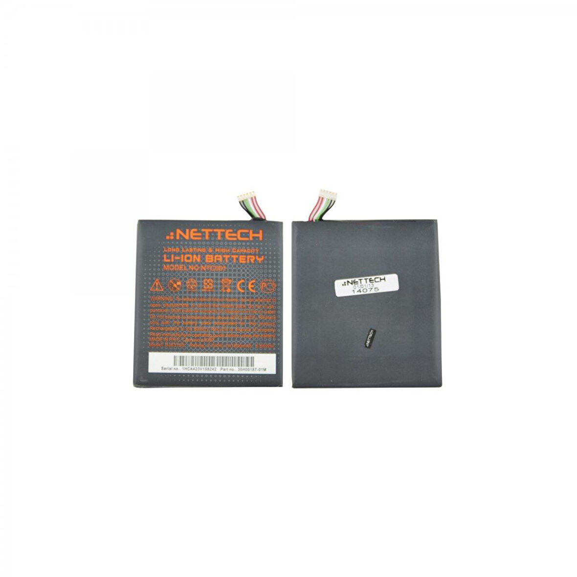 Teknonet HTC One S Uyumlu Nettech NTC001 1800 MAh Batarya NT-12326