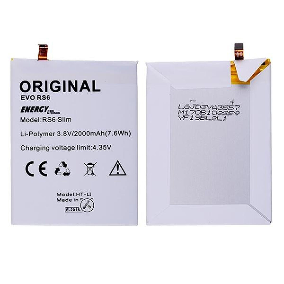 Teknonet Evo Rs 6 Uyumlu Orjinal 2000 MAh Batarya NT-13803