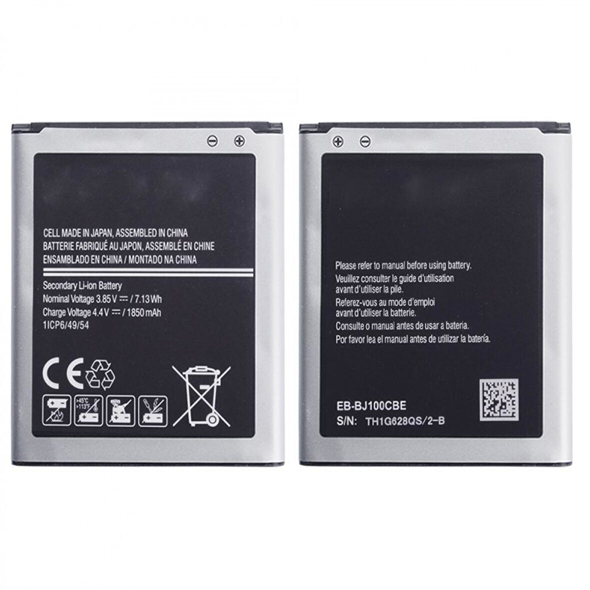 Teknonet Samsung Galaxy J100 J1 Uyumlu Samsung EB-BJ100CBE 1800 MAh Batarya NT-14087