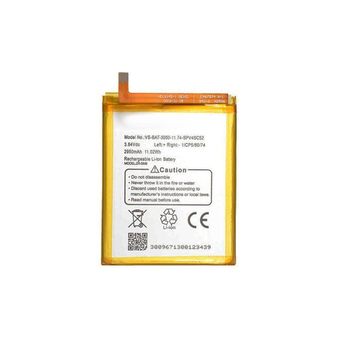 Teknonet Vestel Venüs Z10 Uyumlu Nettech 3000 MAh Batarya NT-21425