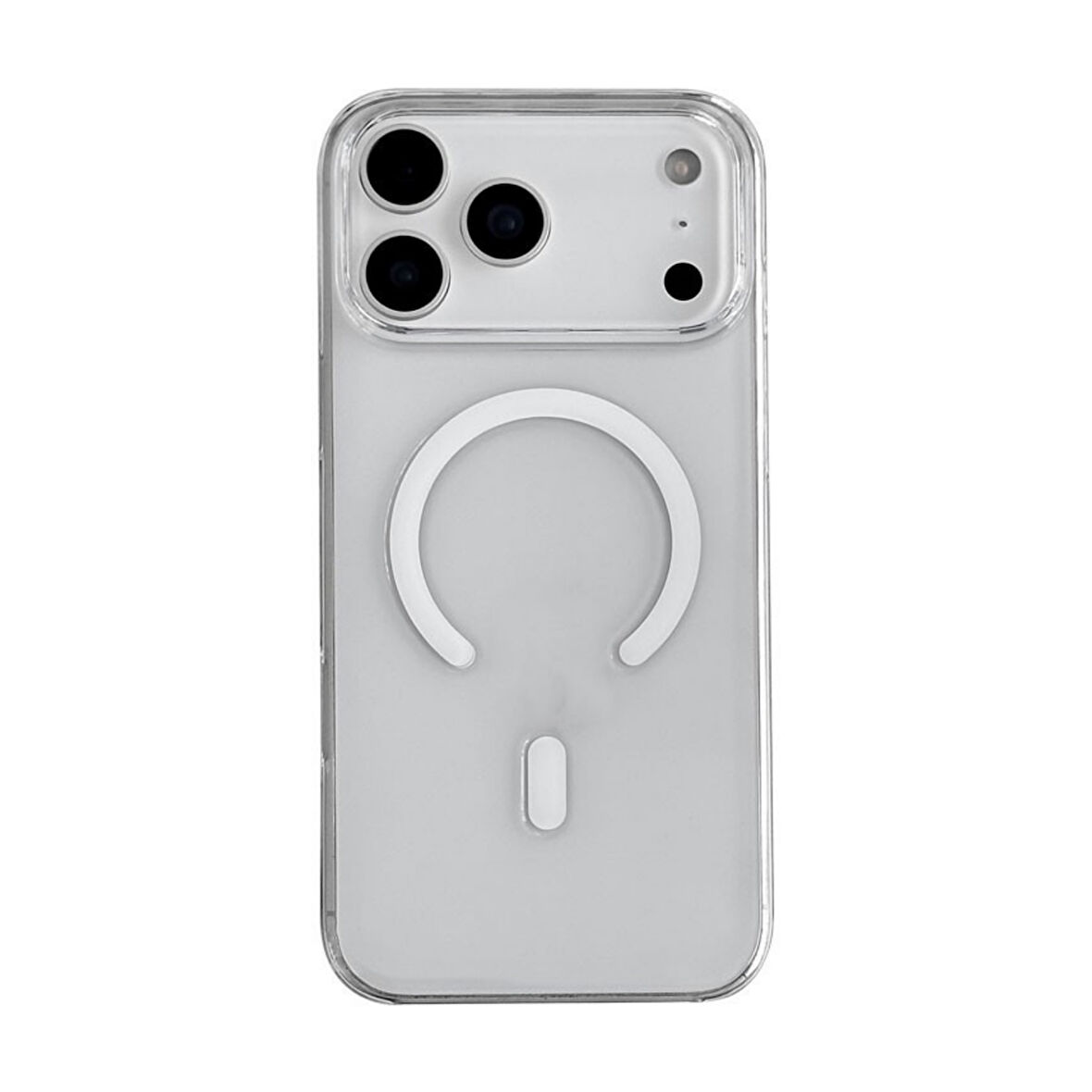 iPhone 17 Pro Magsafe Uyumlu Şeffaf Sert PC Kılıf