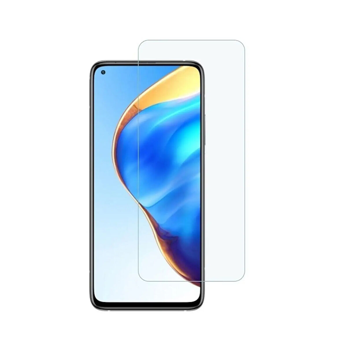 Tecno Pova 5 Pro Uyumlu Şeffaf Temperli Cam Ekran Koruyucu