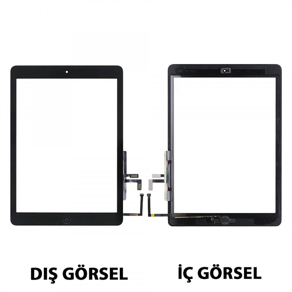 Teknonet Apple iPad Air Uyumlu Dokunmatik Lens + Filmli VR-5444