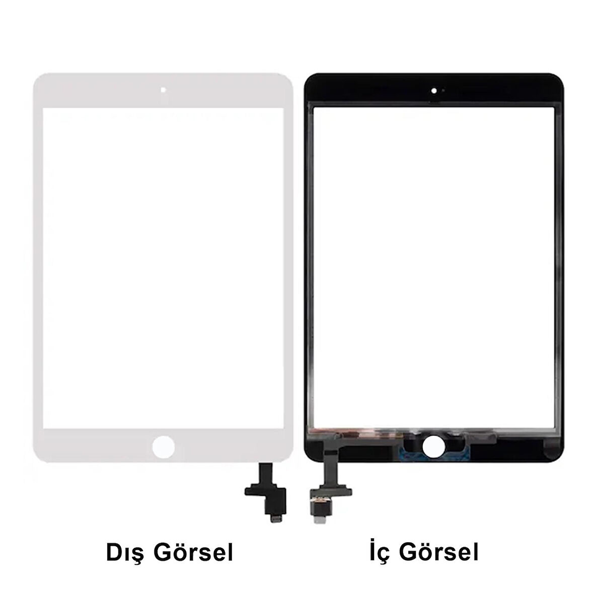 Teknonet Apple iPad Mini 3 Uyumlu Dokunmatik Lens + Filmli VR-2834