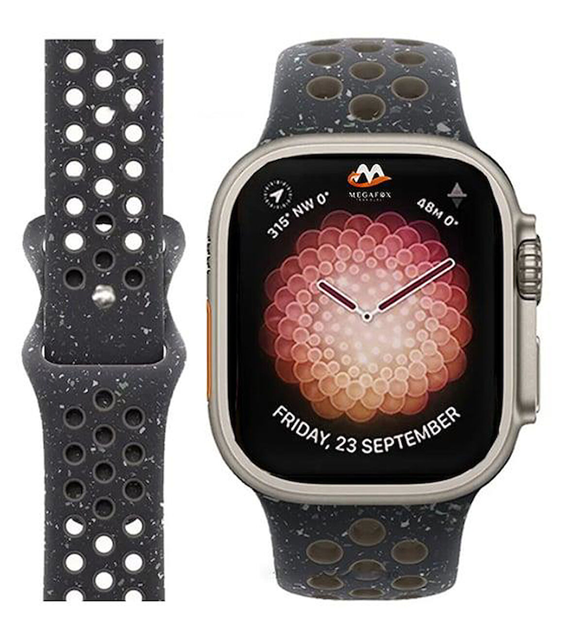 Nettech Apple Watch Series 10 46 mm Uyumlu Silikon Kordon NT-112414