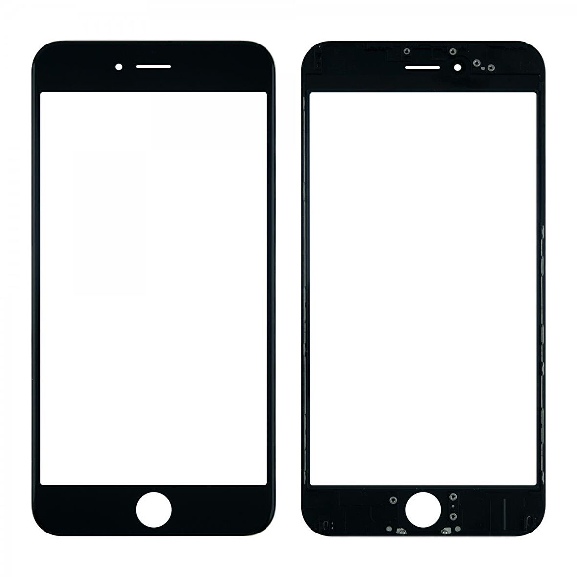 Teknonet Apple iPhone 6 Plus Uyumlu Dokunmatik Lens + Oca + Çerçeve VR-2514