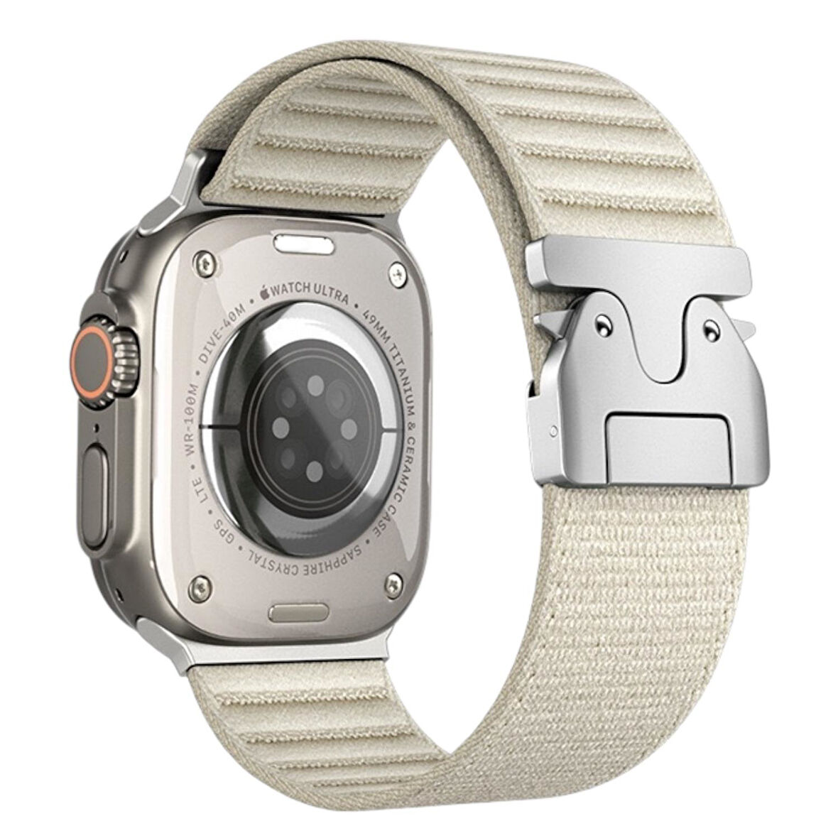 Nettech Apple Watch Series 10 46 mm Uyumlu Kumaş Kordon NT-112361