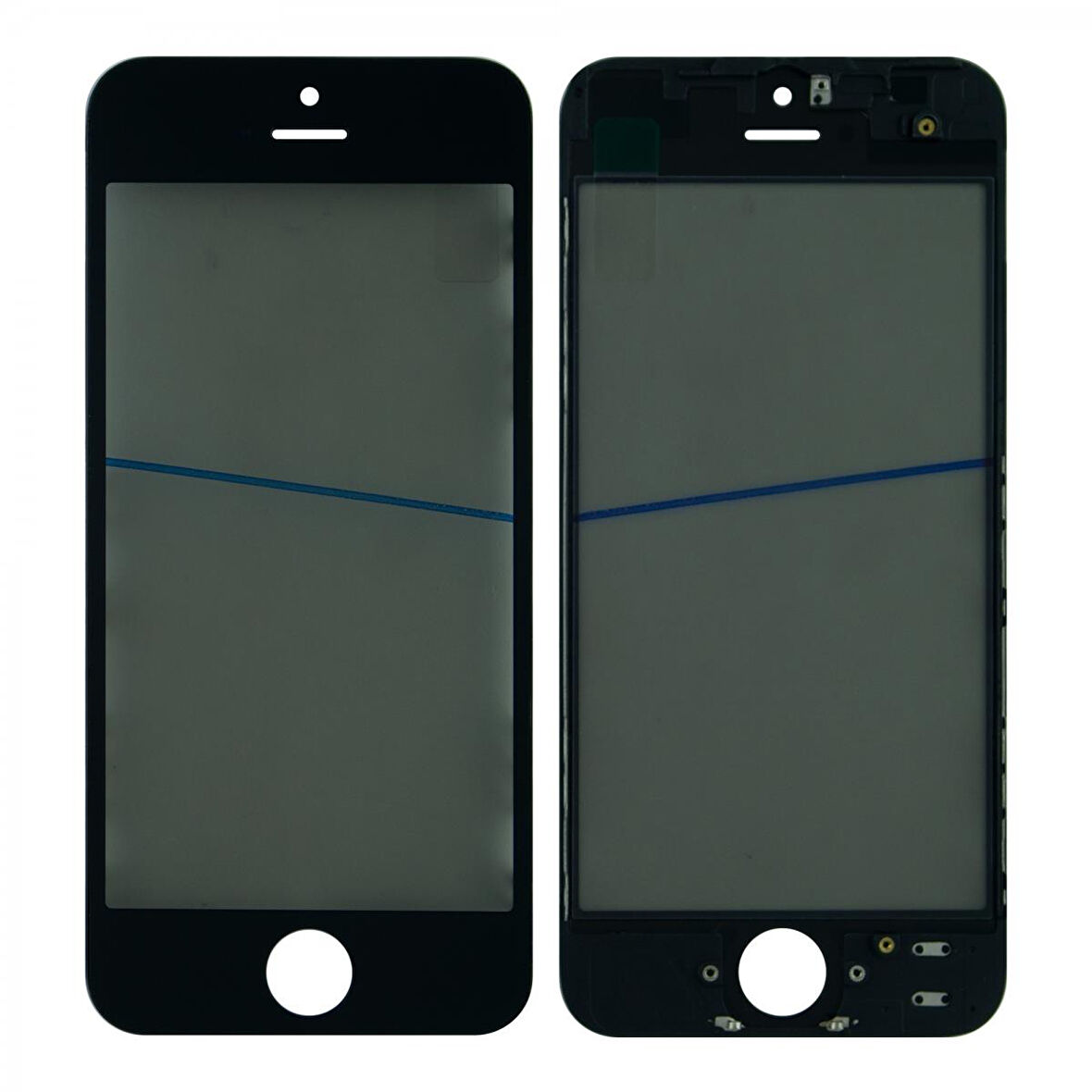 Teknonet Apple iPhone 5 Uyumlu Dokunmatik Lens + Oca + Polarize + Çerçeve VR-7448