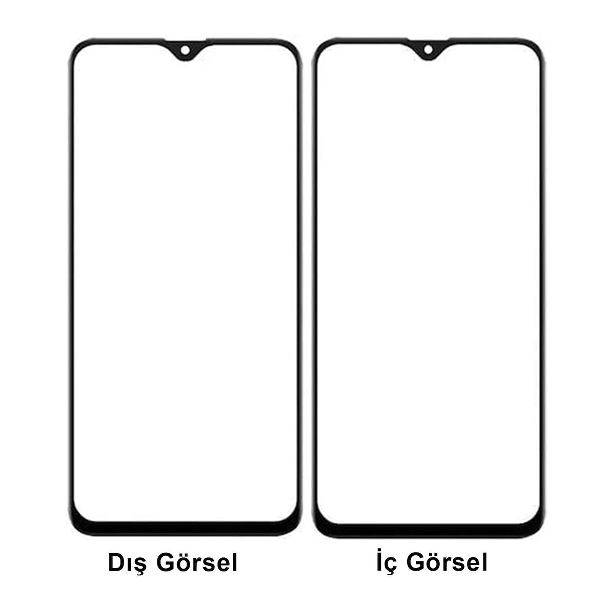 Teknonet İnfinix Hot 10 Uyumlu Dokunmatik Lens + Oca NT-111879