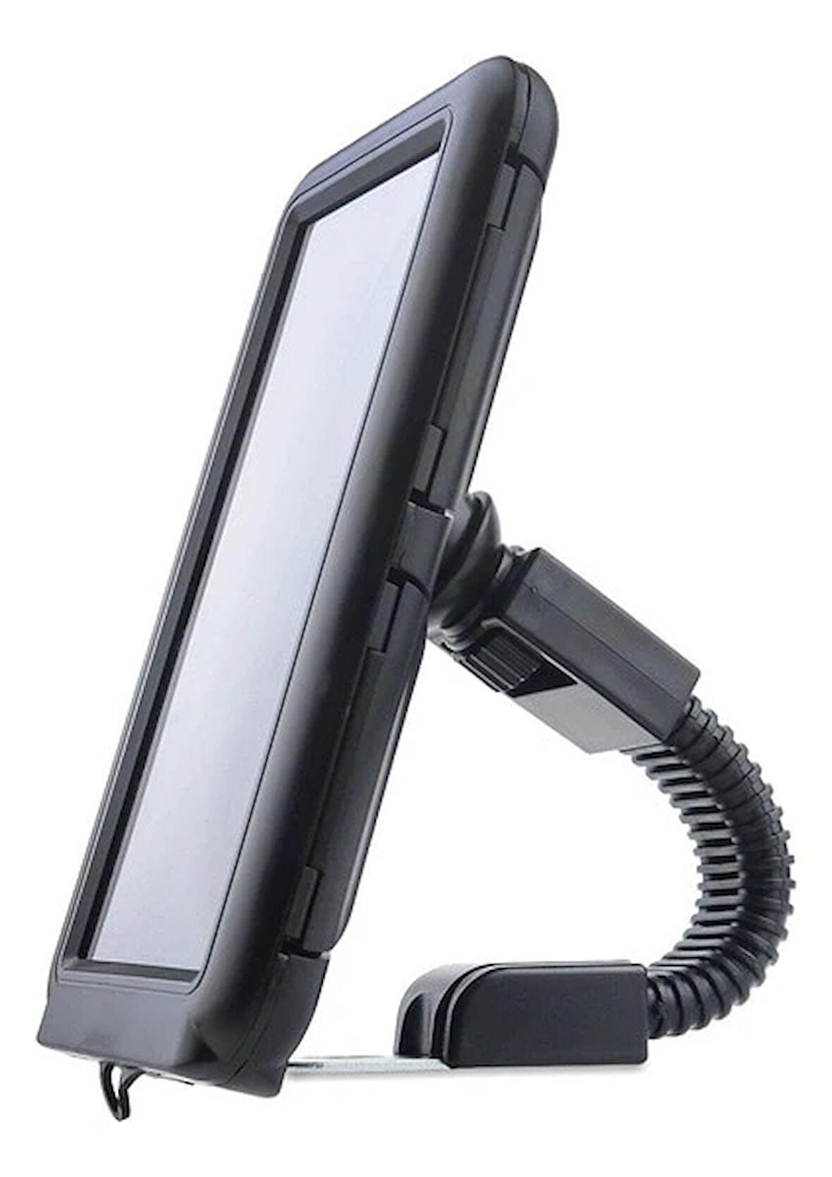 PFS-MT3 Su Geçirmez Bisiklet-Motosiklet Telefon Tutucu (Siyah)