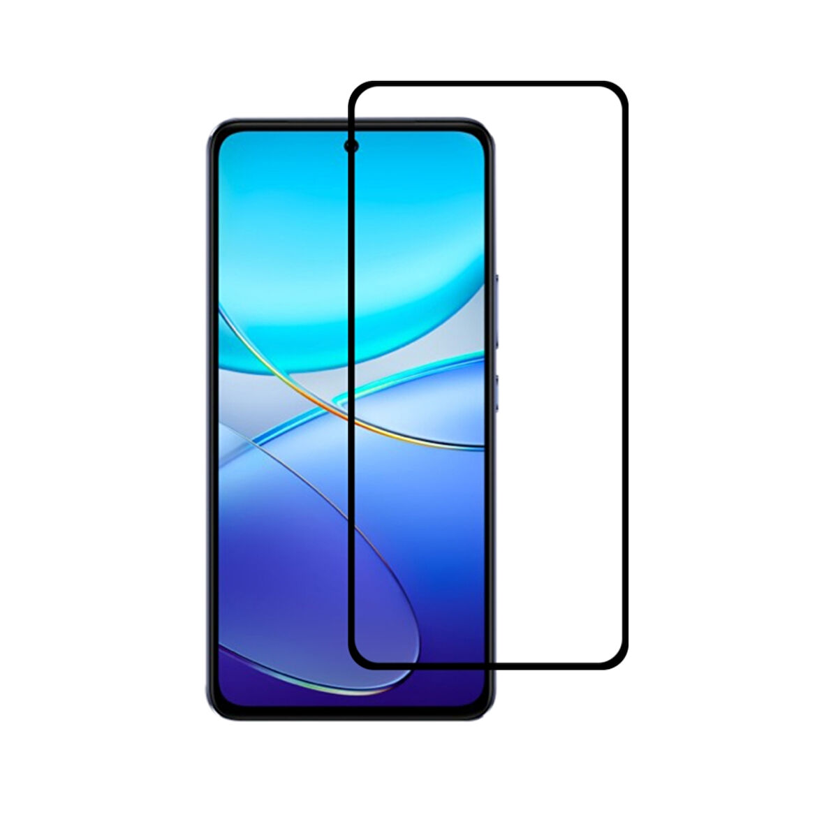 Xiaomi Redmi 14C Uyumlu 5D Glass Temperli Cam Ekran Koruyucu