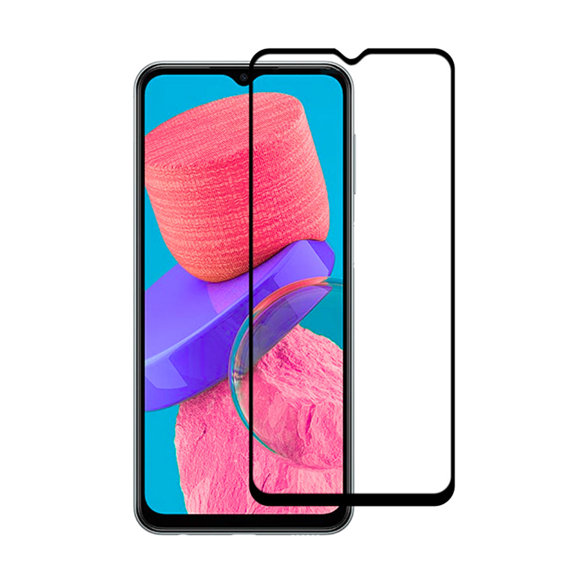 Samsung Galaxy M23 5G 5D Glass Temperli Cam Ekran Koruyucu