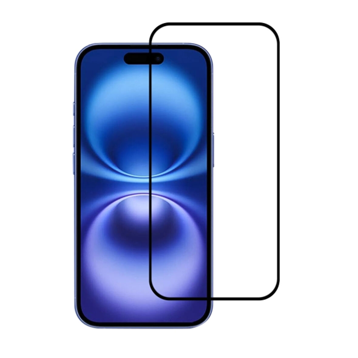 iPhone 16 Pro Max Uyumlu 5D Glass Temperli Cam Ekran Koruyucu