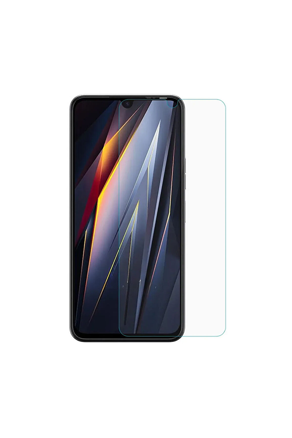 Tecno Pova 4 Uyumlu Ön Koruma Cam Ekran Koruyucu - Şeffaf