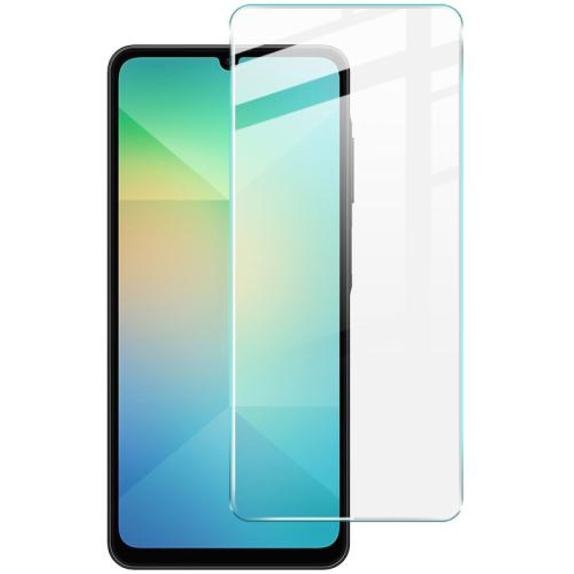 Samsung Galaxy A06S Uyumlu Şeffaf Temperli Cam Ekran Koruyucu