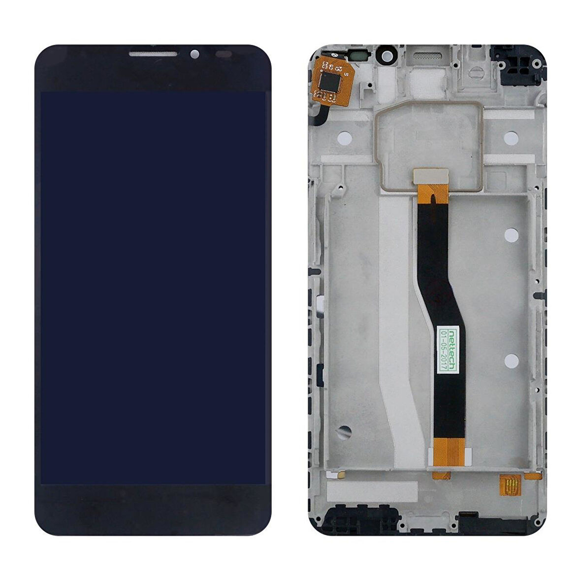 Teknonet General Mobile Discovery 2 Uyumlu Org Lcd+Dokunmatik+Çıtalı VR-3008