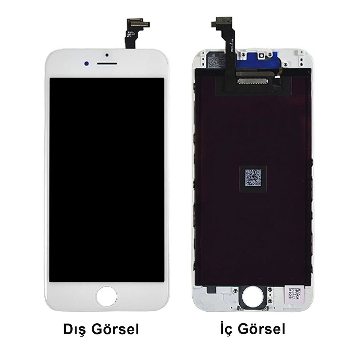 Teknonet Apple iPhone 6 Uyumlu AA Kalite Lcd+Dokunmatik+Çıtalı VR-2211