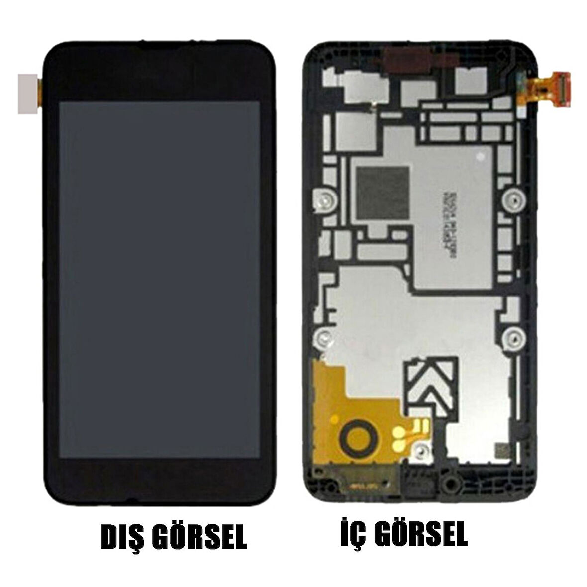 Teknonet Nokia Lumia 530 Uyumlu Org Lcd+Dokunmatik+Çıtalı VR-4823