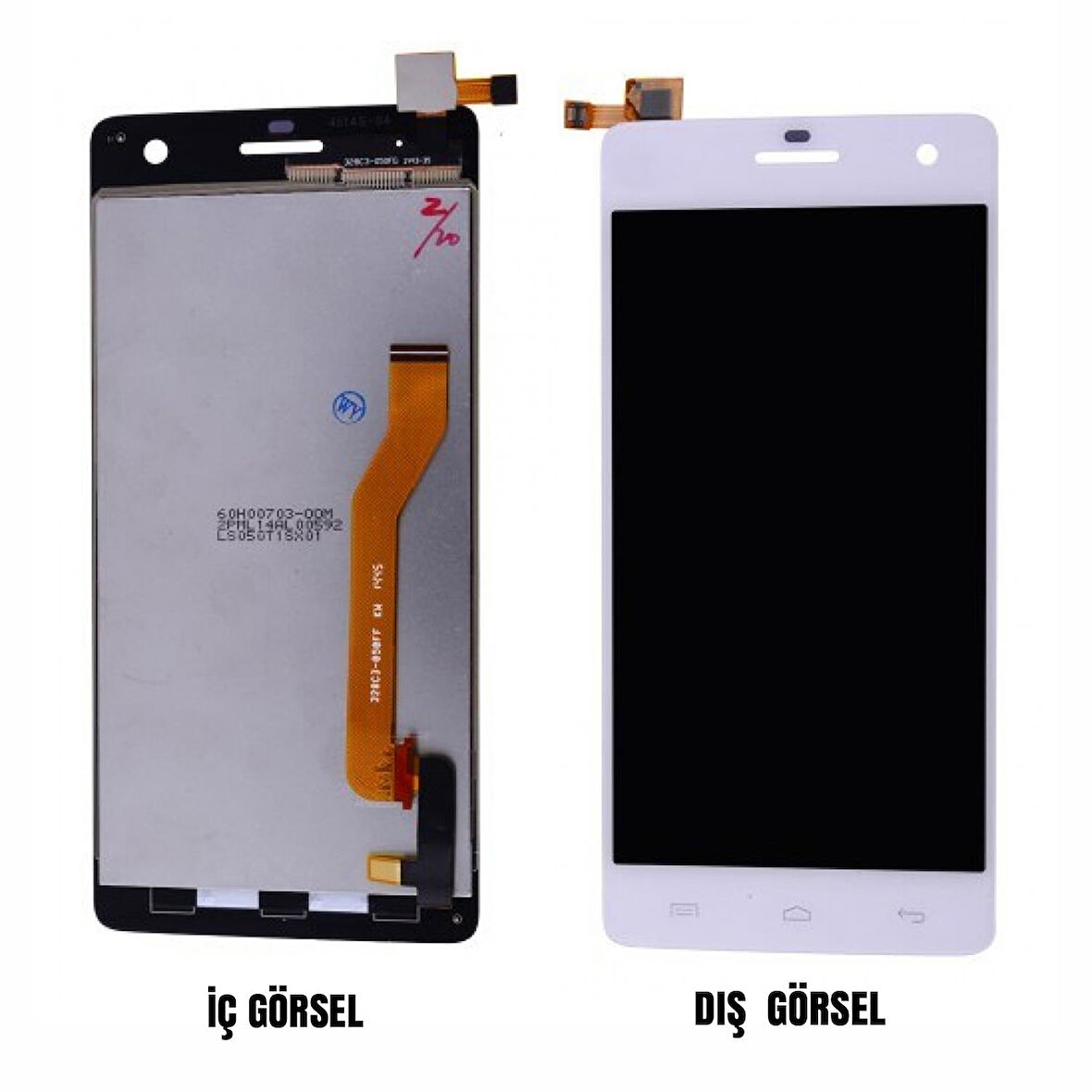 Teknonet Casper Via V8 Uyumlu Org Lcd+Dokunmatik VR-2787