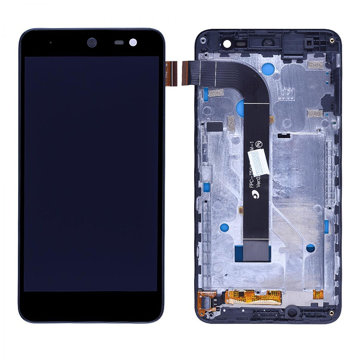 Teknonet General Mobile GM5 Uyumlu Org Lcd+Dokunmatik+Çıtalı VR-3010