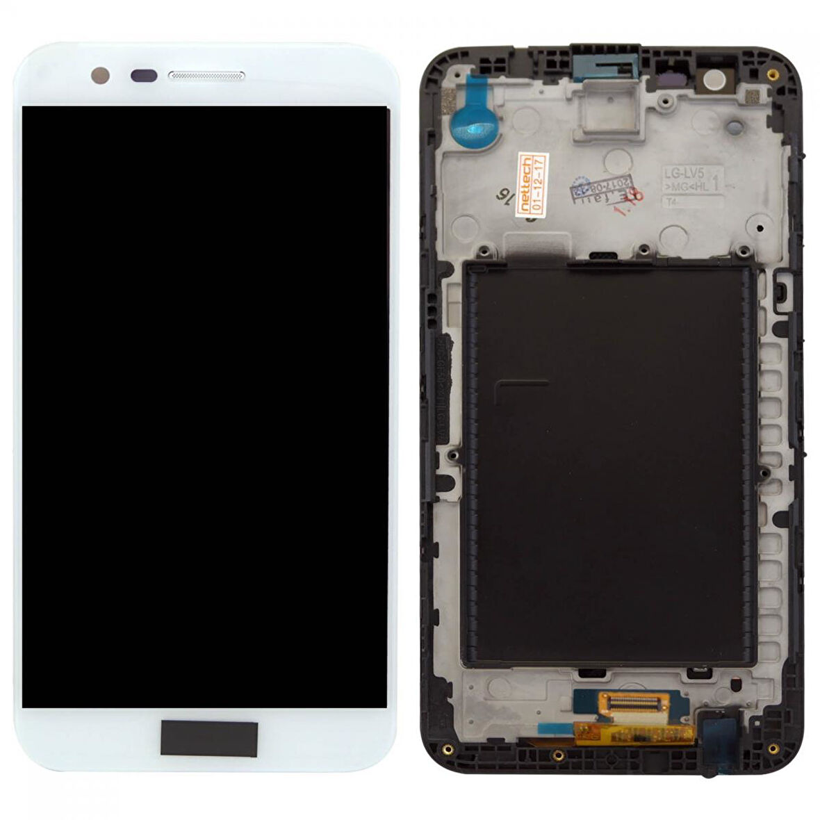 Teknonet LG K10 2017 Uyumlu Org Lcd+Dokunmatik+Çıtalı VR-2677