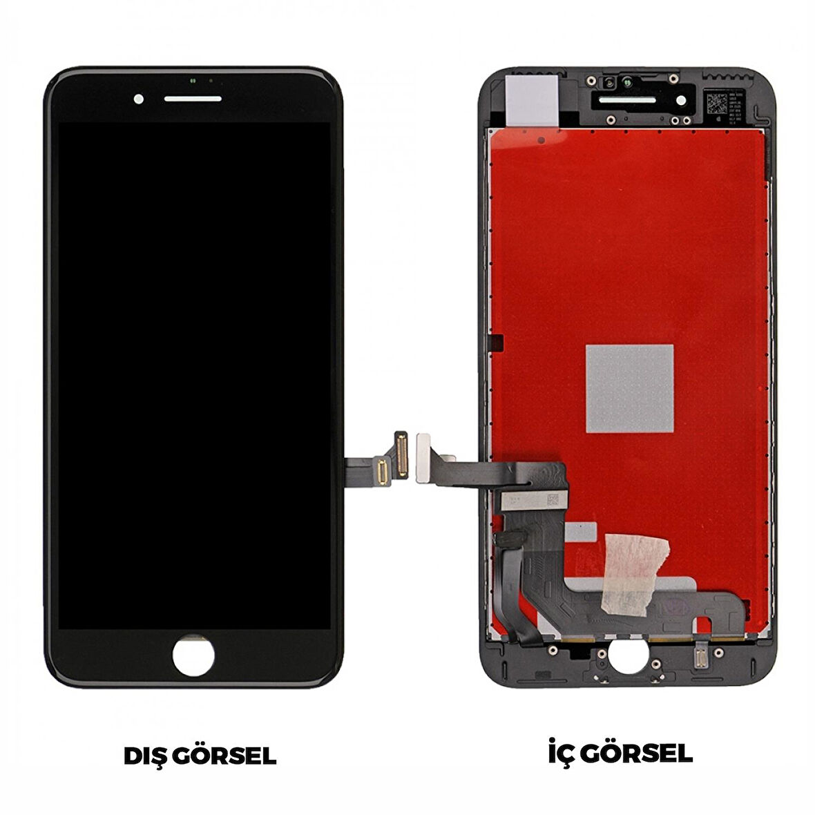 Teknonet Apple iPhone 8 Plus Uyumlu Org Lcd+Dokunmatik+Çıtalı VR-6045