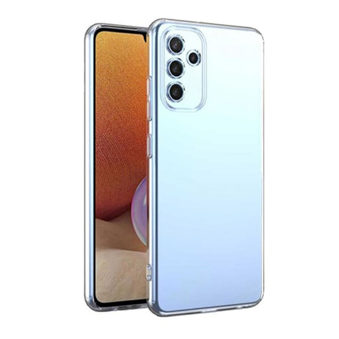 Samsung Galaxy A24 4G Lux Seri Kamera Korumalı Premium Şeffaf Silikon Kılıf