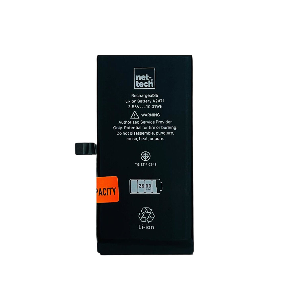 Teknonet Apple iPhone 12 Mini Uyumlu Nettech 2220 MAh Batarya NT-108949