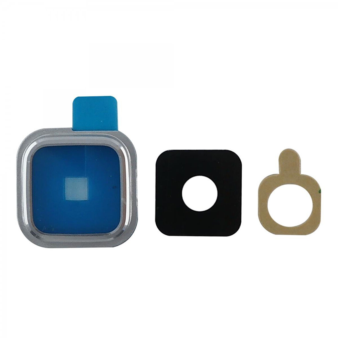 Teknonet Samsung Galaxy G900 S5 Uyumlu Çerçeveli Kamera Camı VR-11503