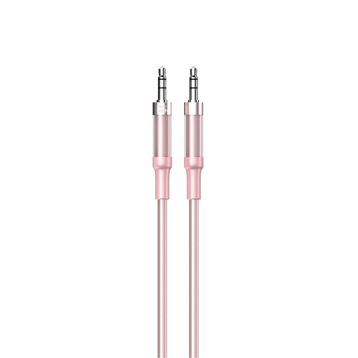 Nettech NT-AC05 3.5mm Plastik 100 Cm Aux Kablo (Pembe)
