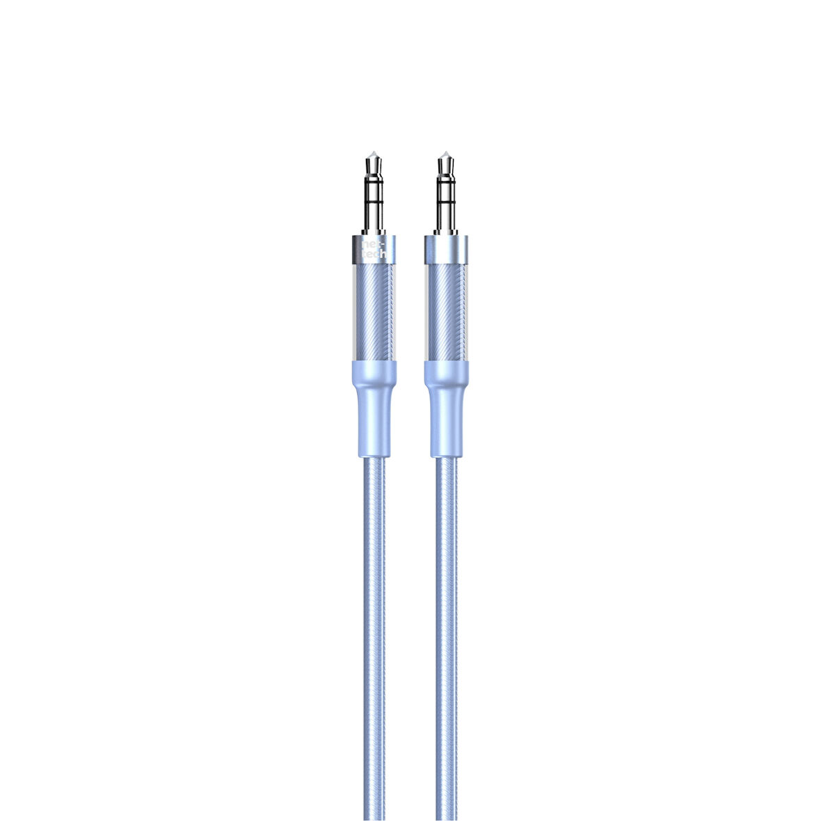 Nettech NT-AC05 3.5mm Plastik 100 Cm Aux Kablo (Mavi)