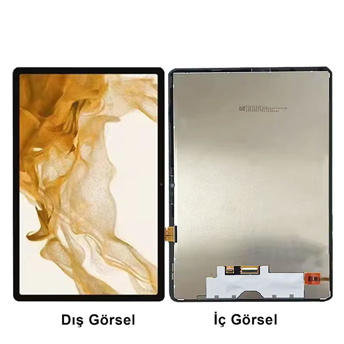 Teknonet Samsung Galaxy Tab S9 Fe SM X510 128 GB 10.9 İNC Uyumlu Org Lcd+Dokunmatik+Çıtalı NT-108134
