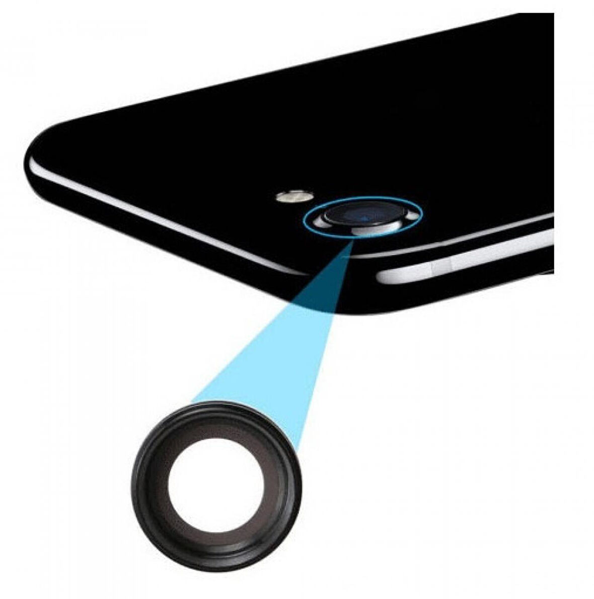 Teknonet Apple iPhone 7 Uyumlu Kamera Camı NT-15092