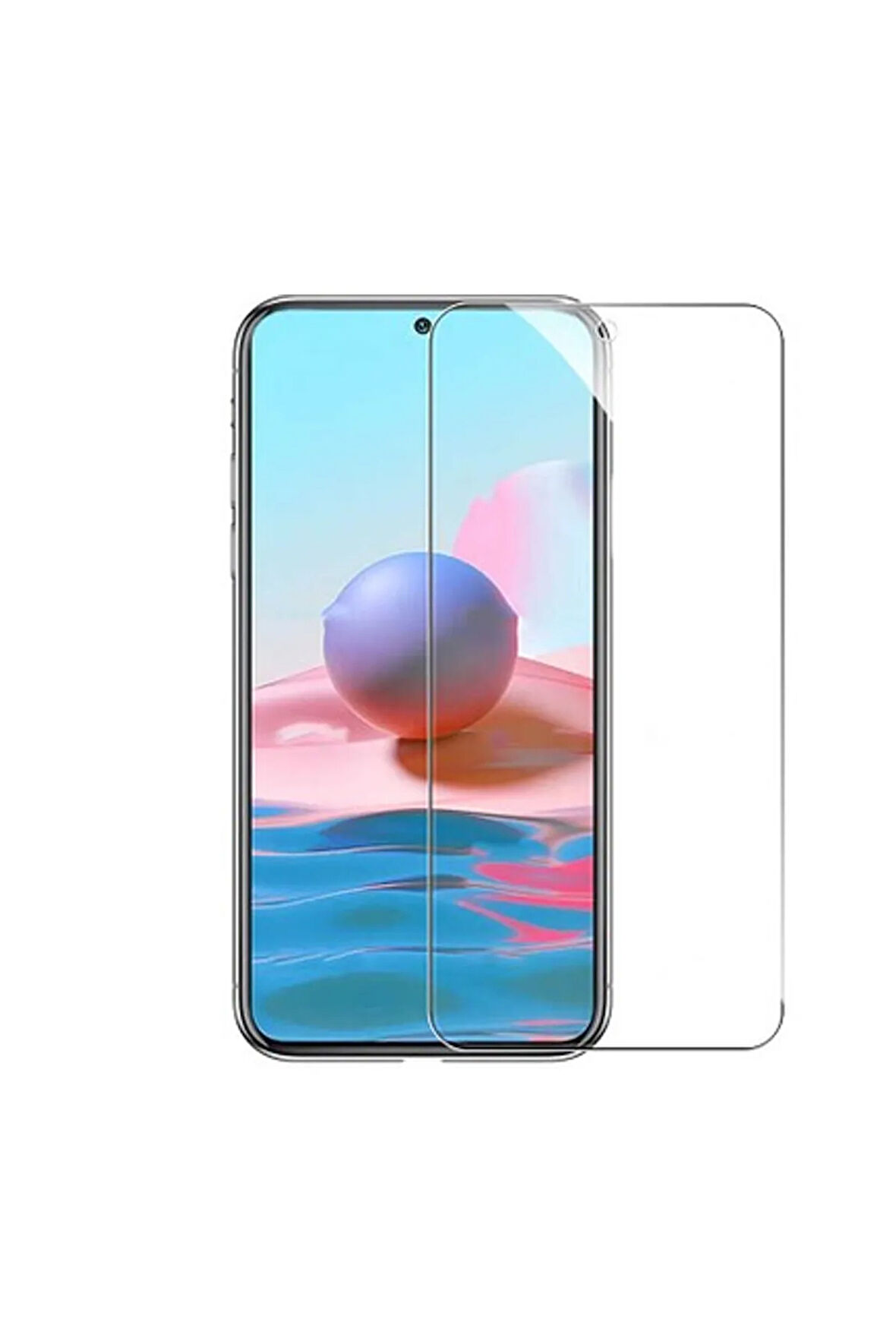 Xiaomi Redmi 12 Uyumlu Kılıf Dostu Cam Ekran Koruyucu - Şeffaf