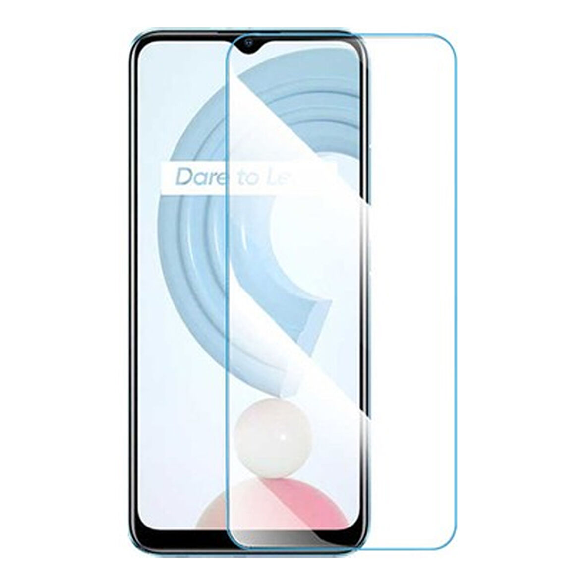 Realme 9 Uyumlu Şeffaf Temperli Cam Ekran Koruyucu