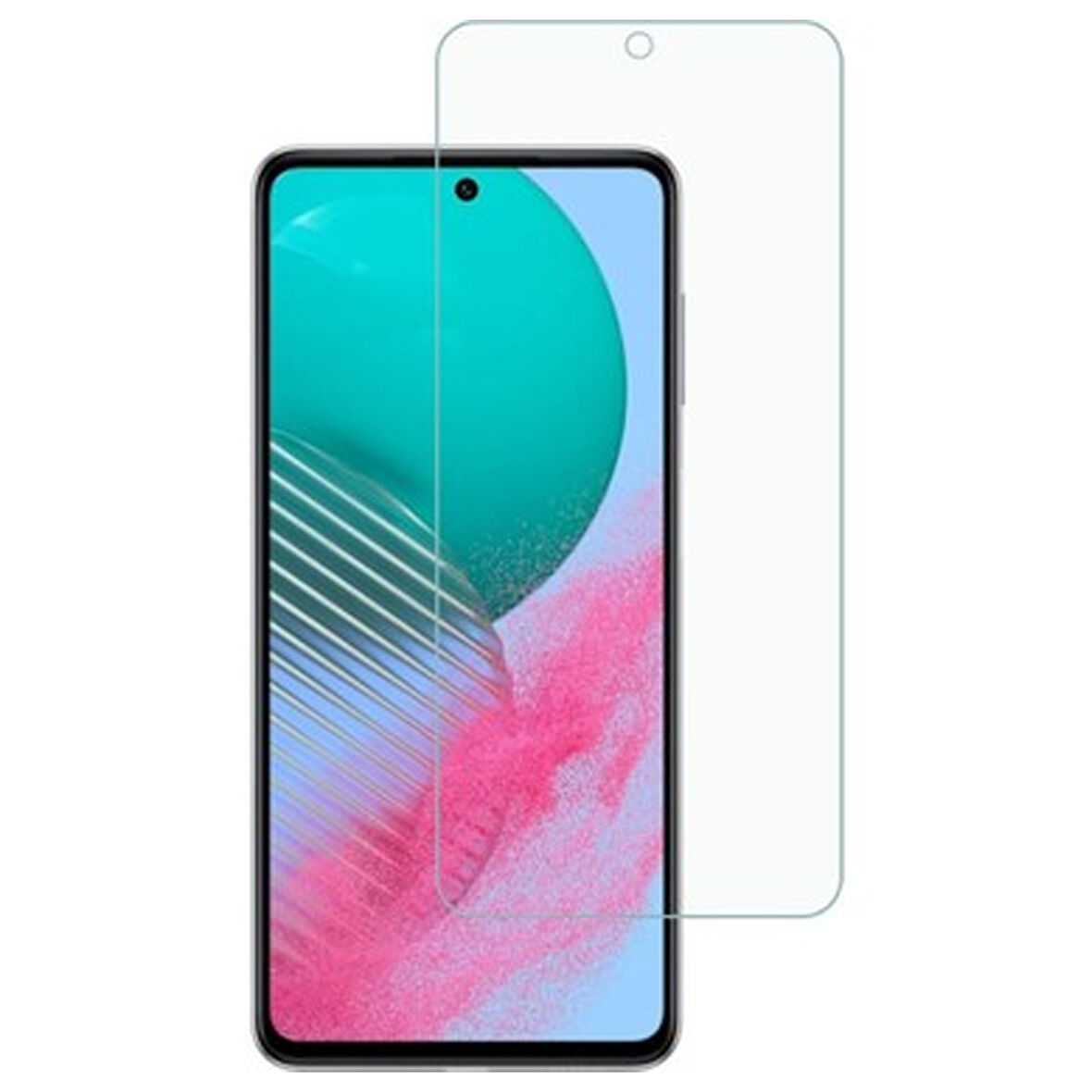 Samsung Galaxy M54 Uyumlu Şeffaf Temperli Cam Ekran Koruyucu