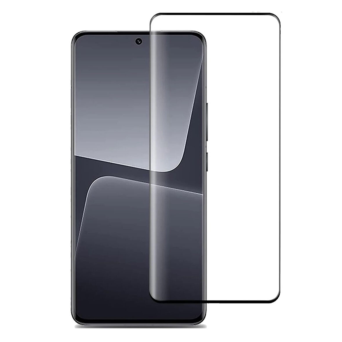 Xiaomi 13 Pro Ön Koruma Polymer Nano Ekran Koruyucu (Siyah)