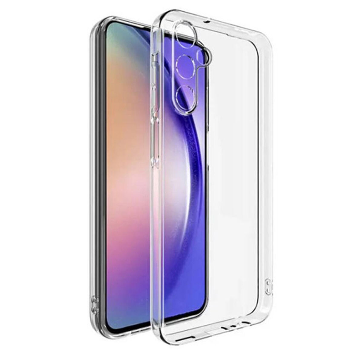 Samsung Galaxy A15 Lux Seri Kamera Korumalı Premium Şeffaf Silikon Kılıf