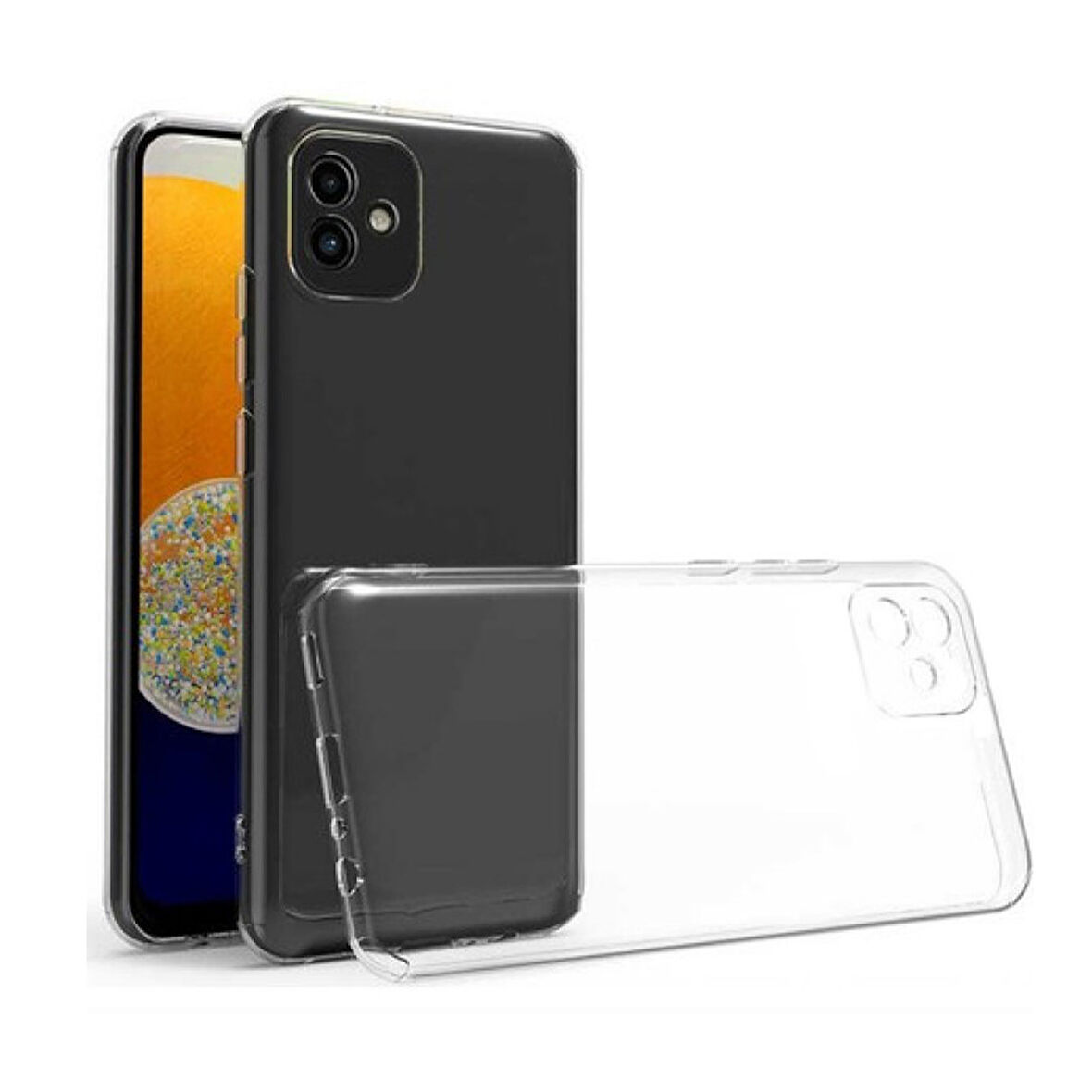 Samsung Galaxy A05 Lux Seri Kamera Korumalı Premium Şeffaf Silikon Kılıf