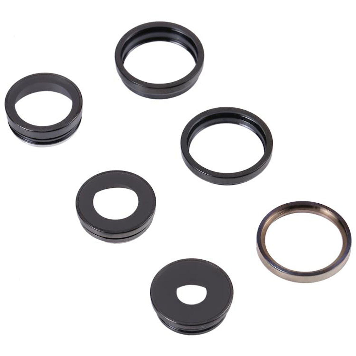 Teknonet Apple iPhone 14 Pro Max Uyumlu Çerçeveli Kamera Camı NT-102398