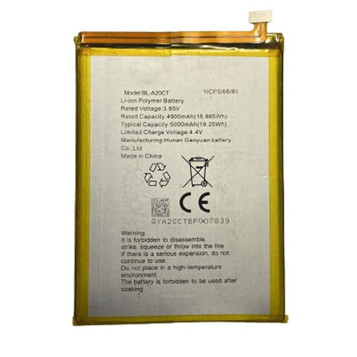 Teknonet Omix X300 Uyumlu Nettech 5000 MAh Batarya NT-104112